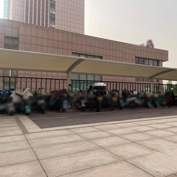 武定县膜结构电动车棚